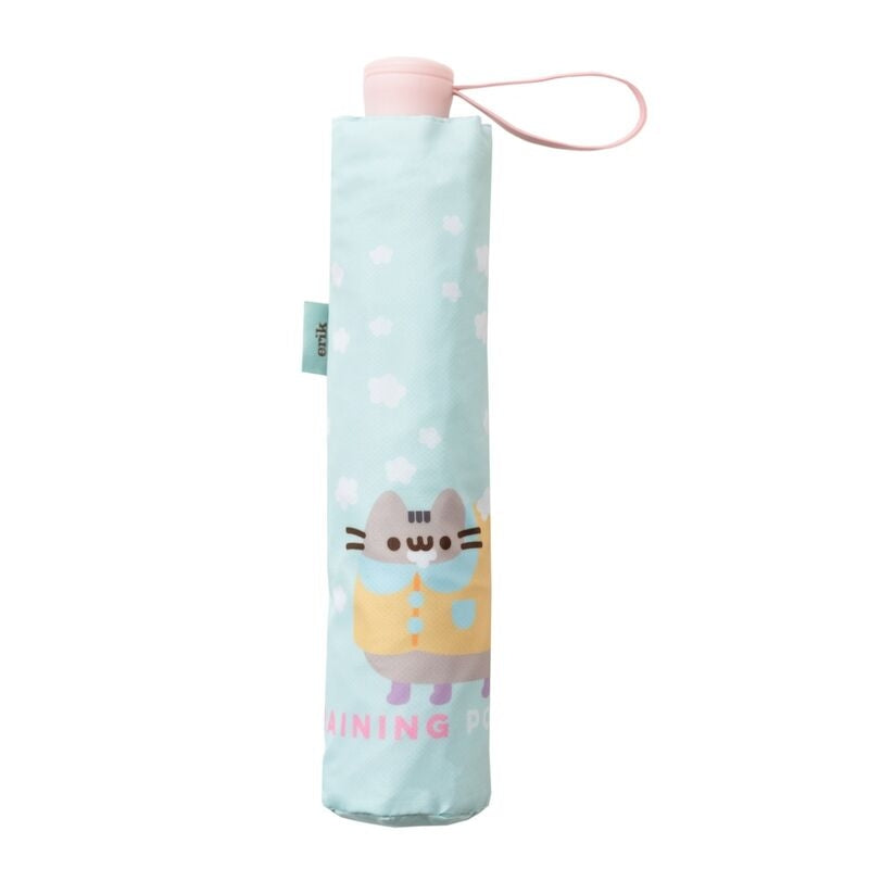 Pusheen Foodie automatiskt fällbart paraply med vindtät design