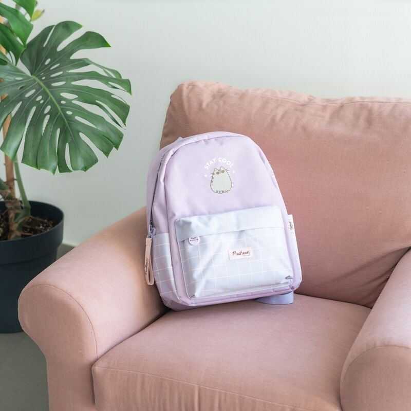 Pusheen Moments ryggsäck med katttema för skolan eller resor
