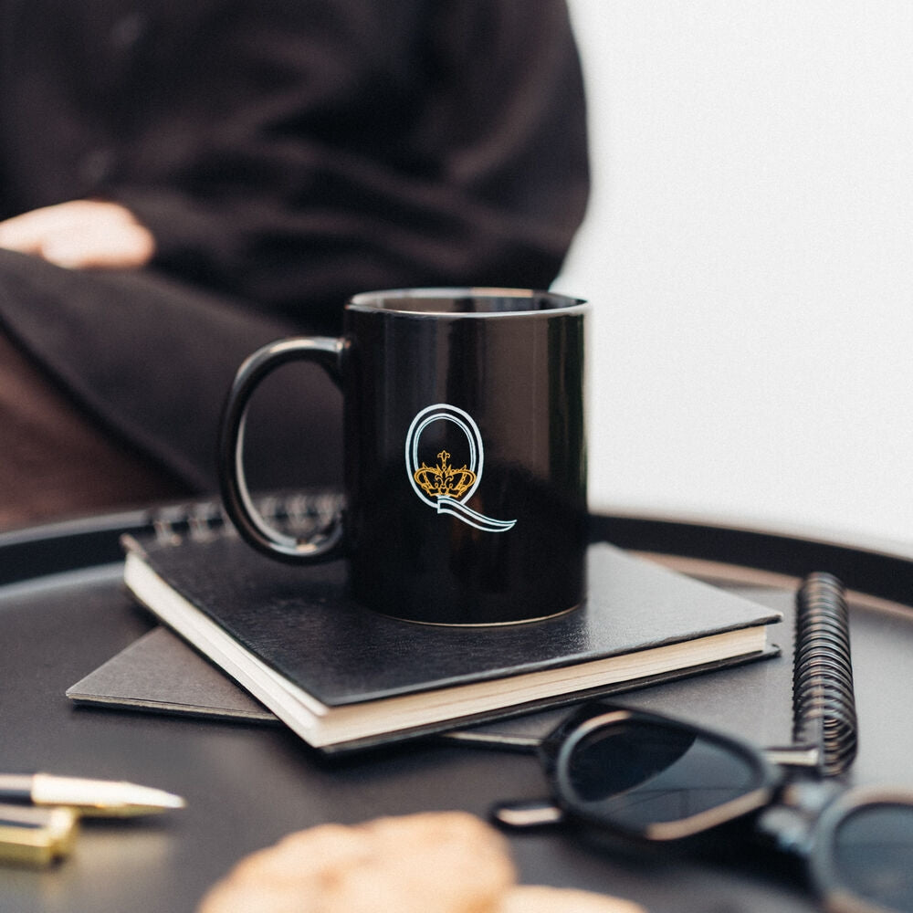 Queen Mug 350ml - Keramisk kaffekopp för te och varma drycker