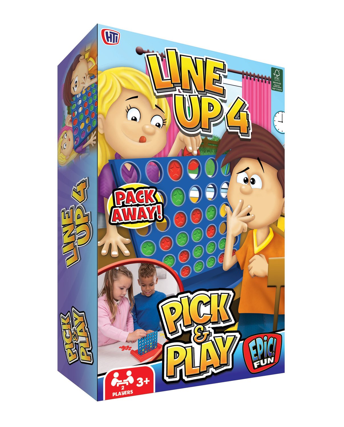 Resespel 4 i rad, nordisk utgåva, från 3 år