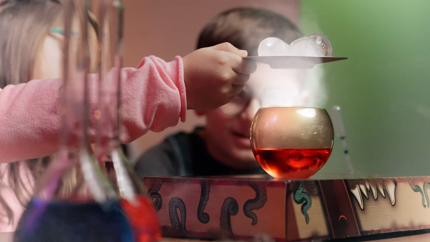 STEM-dryckskit för barn, 36 delar, 15 experiment