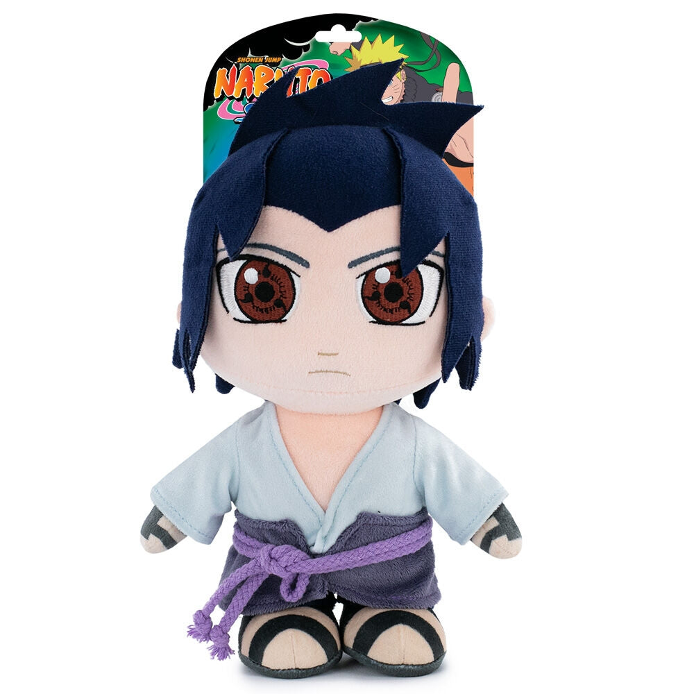 Sasuke Uchiha plyschleksak, 27 cm mjuk fylld figur