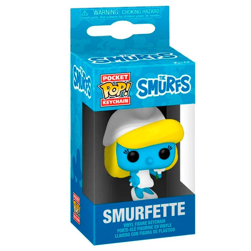 Smurfette POP-nyckelring – Samlarfigur för fans