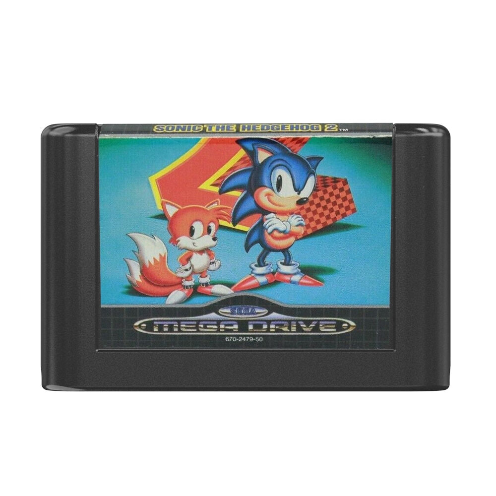Sonic The Hedgehog 2 Mega Drive Diorama figurskärm