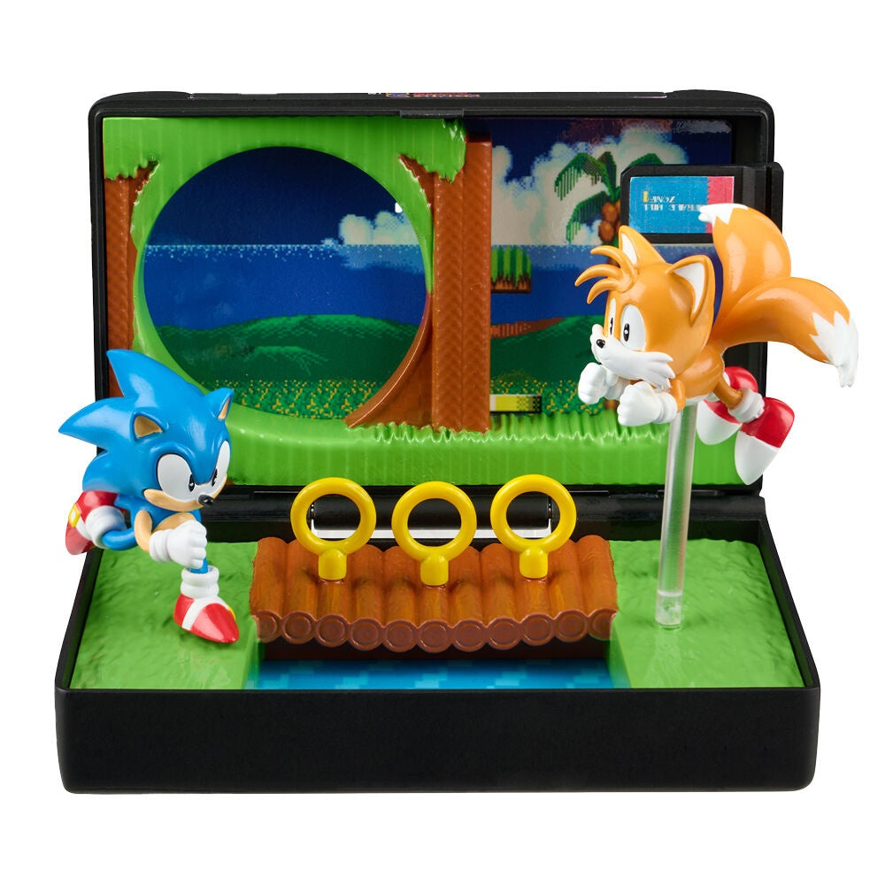 Sonic The Hedgehog 2 Mega Drive Diorama figurskärm