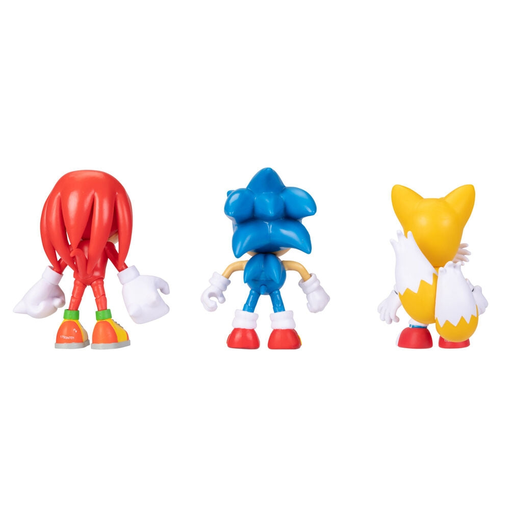 Sonic the Hedgehog Classic 3-pack actionfigurer, 10 cm