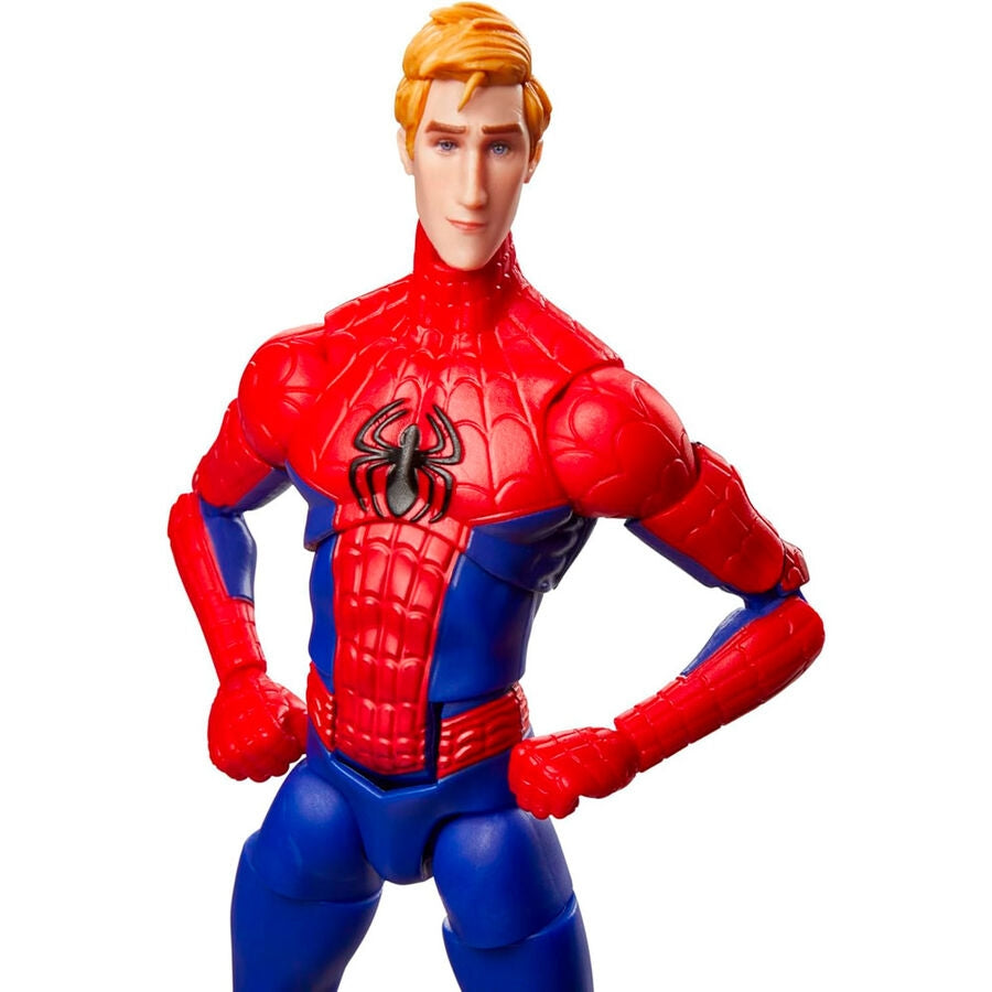 Spider-Man-figur 15 cm, tvärs över spindelversen
