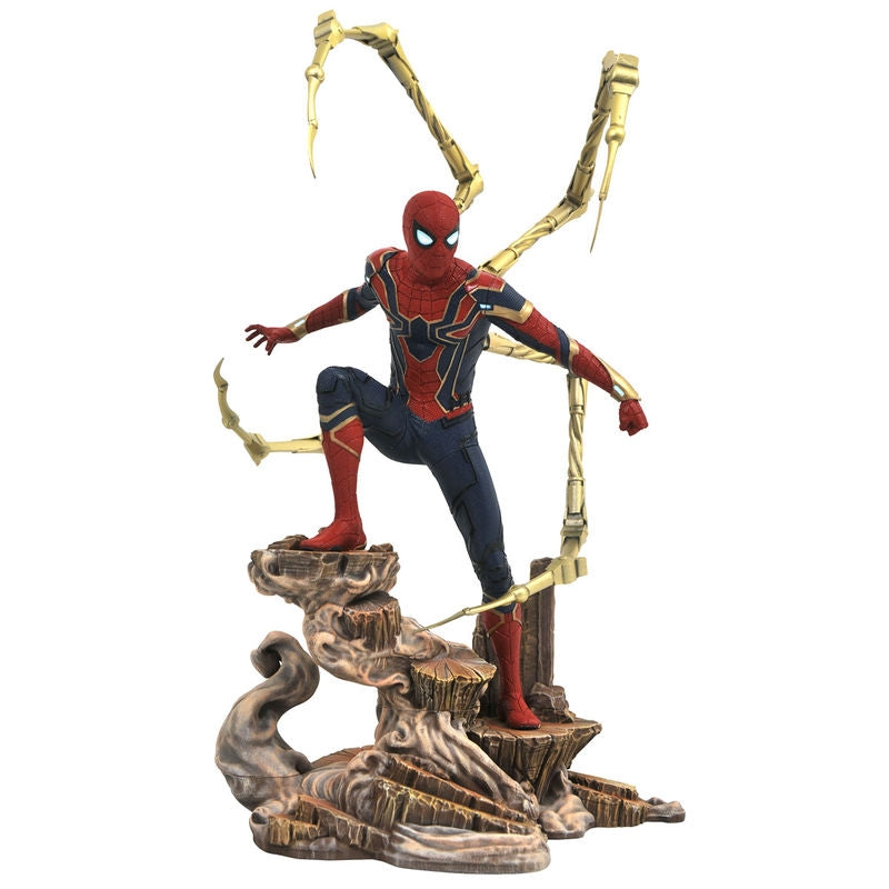Spiderman Diorama Figur 23cm – Marvel Avengers Infinity War Collectible