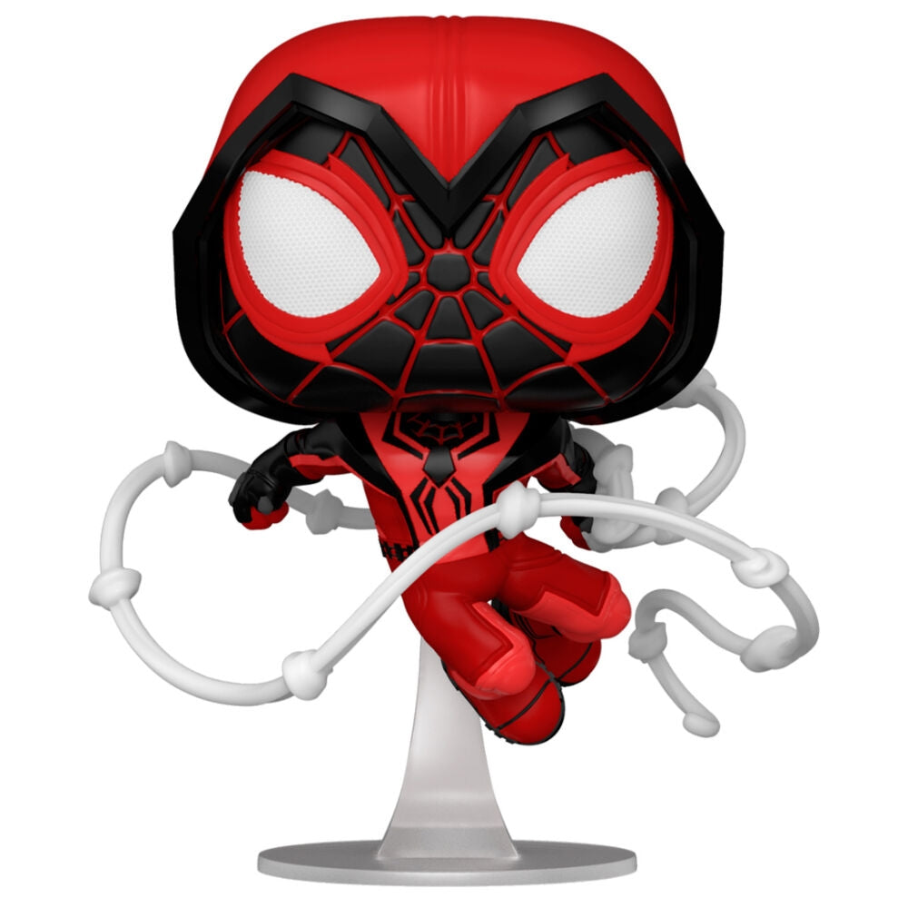 Spiderman Miles Morales Crimson Cowl-dräkt för barn