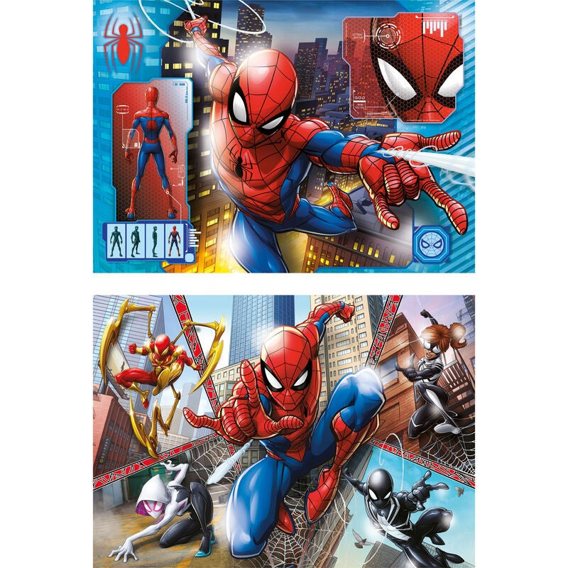 Spiderman pussel 2x60 bitar för barn och vuxna