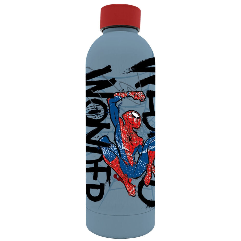 Spiderman vattenflaska i aluminium, 500 ml kapacitet
