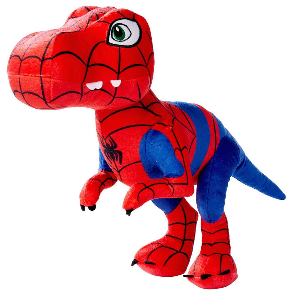Spidey T-Rex plyschleksak 25 cm, mjuk, gosig, perfekt för barn