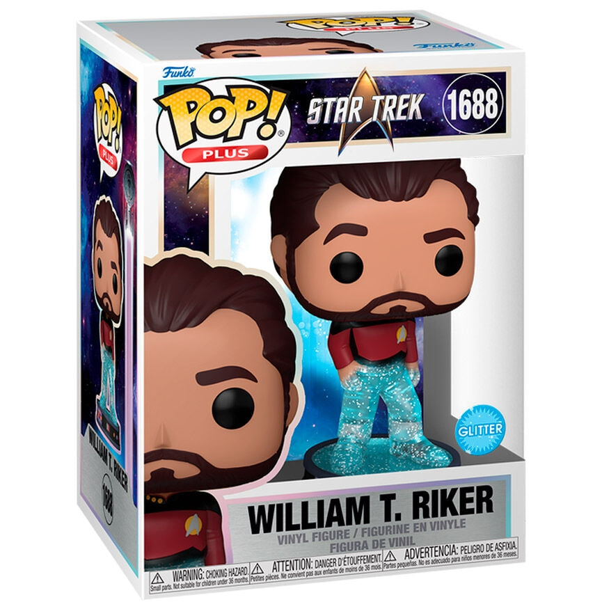 Star Trek-figur: William T. Riker-samlarobjekt i plusstorlek