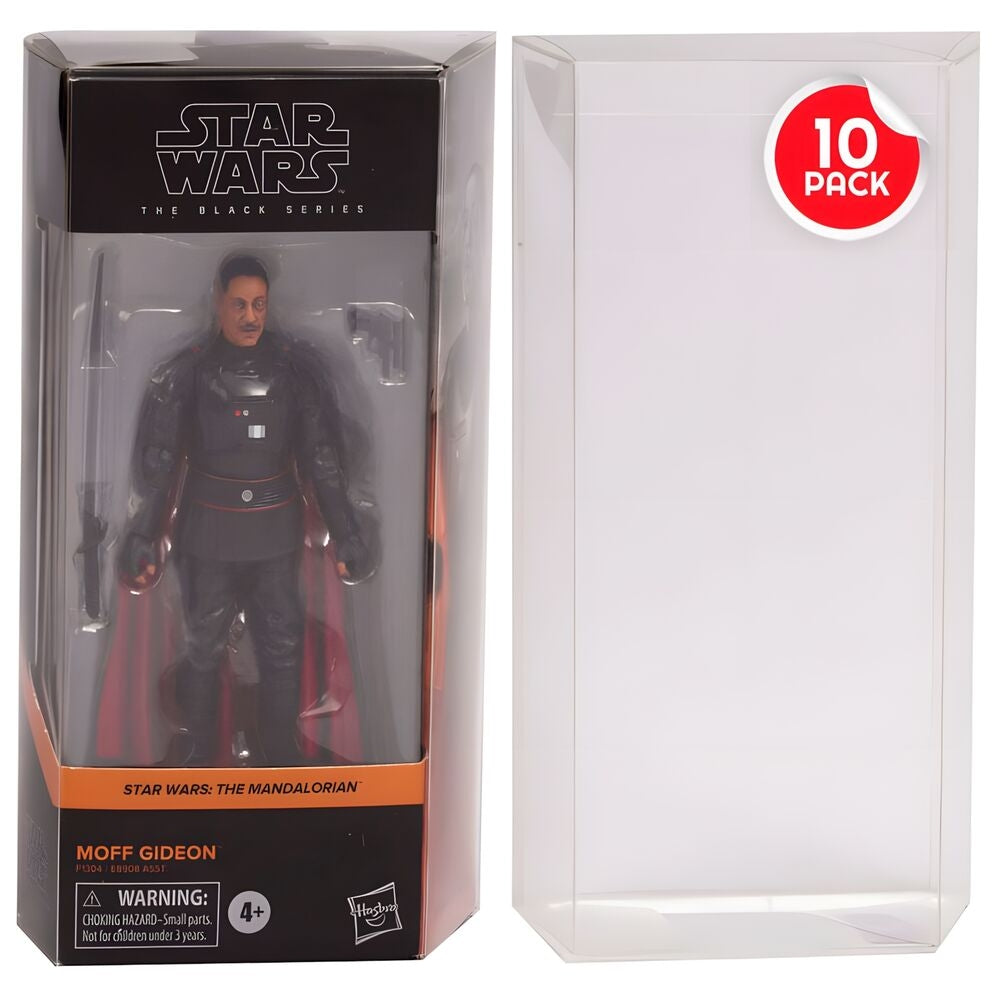 Star Wars Black Series Pack med 10 sidoboxskydd