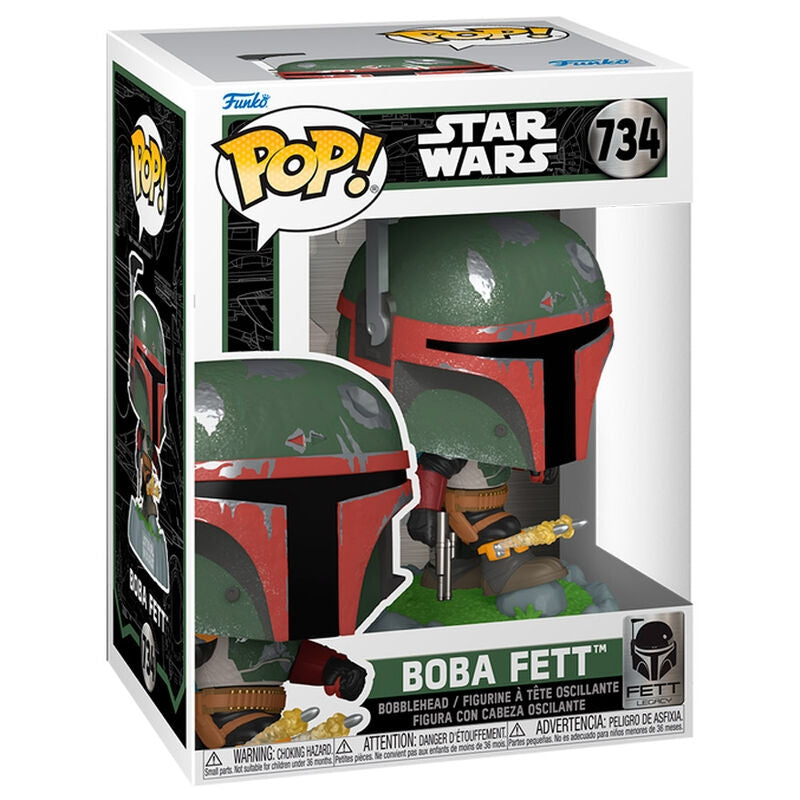 Star Wars Boba Fett Actionfigur, 6-tums samlarleksak