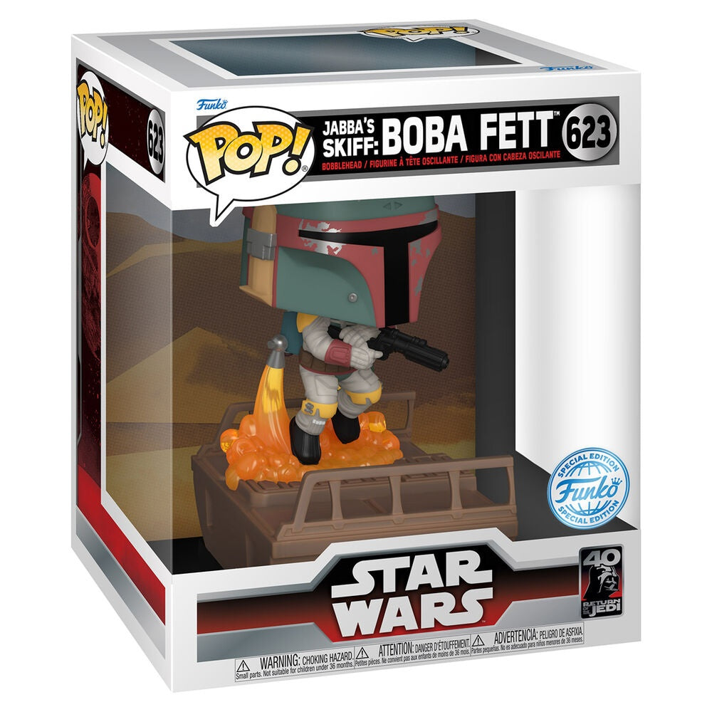 Star Wars Boba Fett Deluxe-figur, exklusiv samlarobjekt