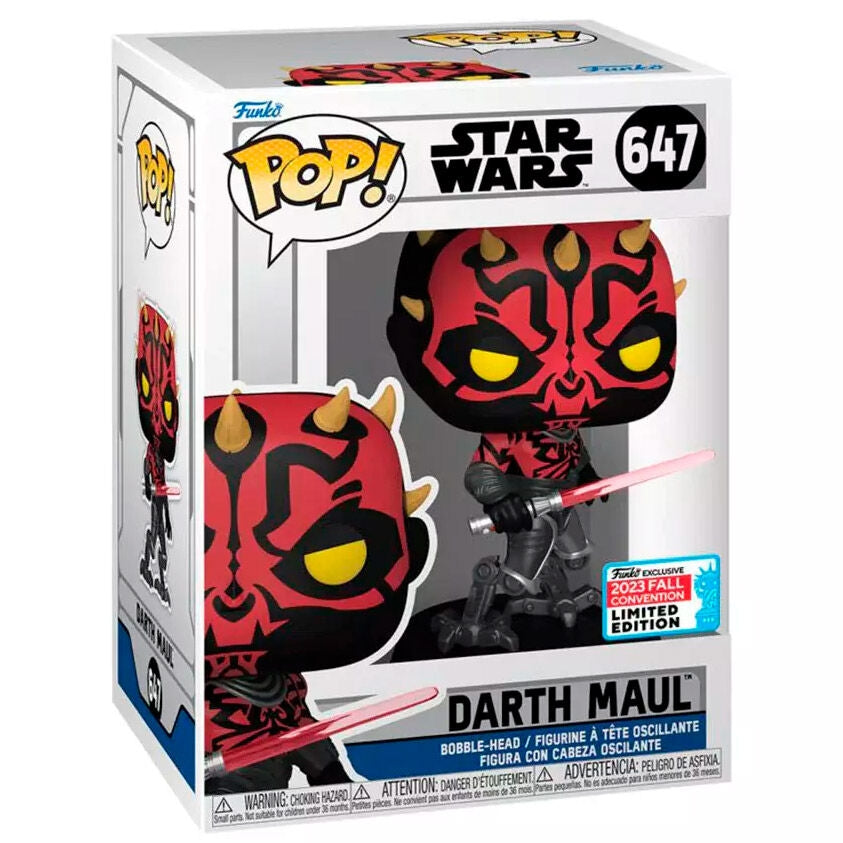 Star Wars Darth Maul exklusiv actionfigur, 6-tums storlek