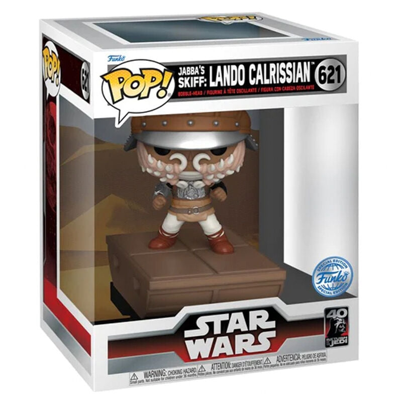 Star Wars Jabba Skiff Figur med Lando Calrissian Exklusiv