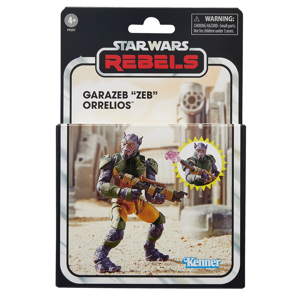 Star Wars Rebels Zeb Orrelios Actionfigur 9,5 cm lång