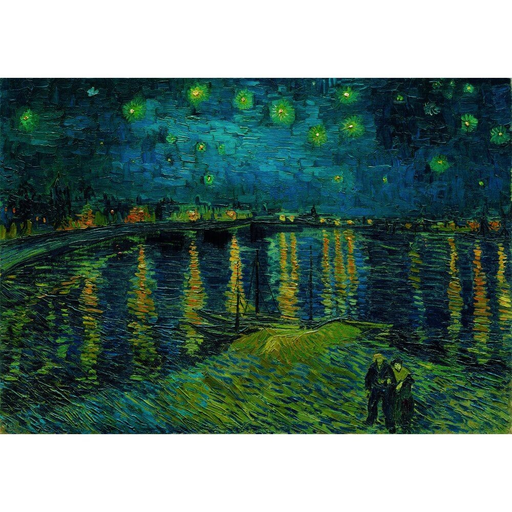 Starry Night Over the Rhone 1000-bitars pussel