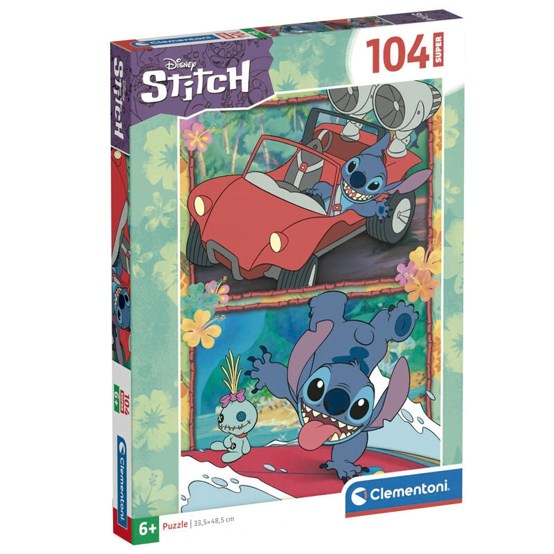 Stitch 104-bitars pussel för barn och vuxna