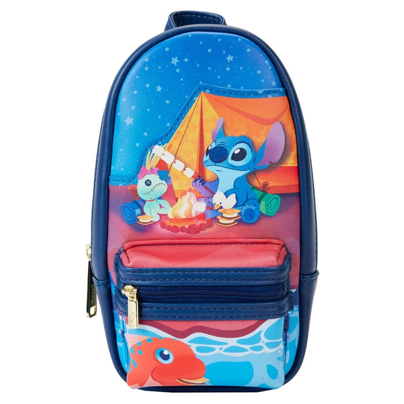 Stitch Camping Cuties pennfodral för skola eller resor