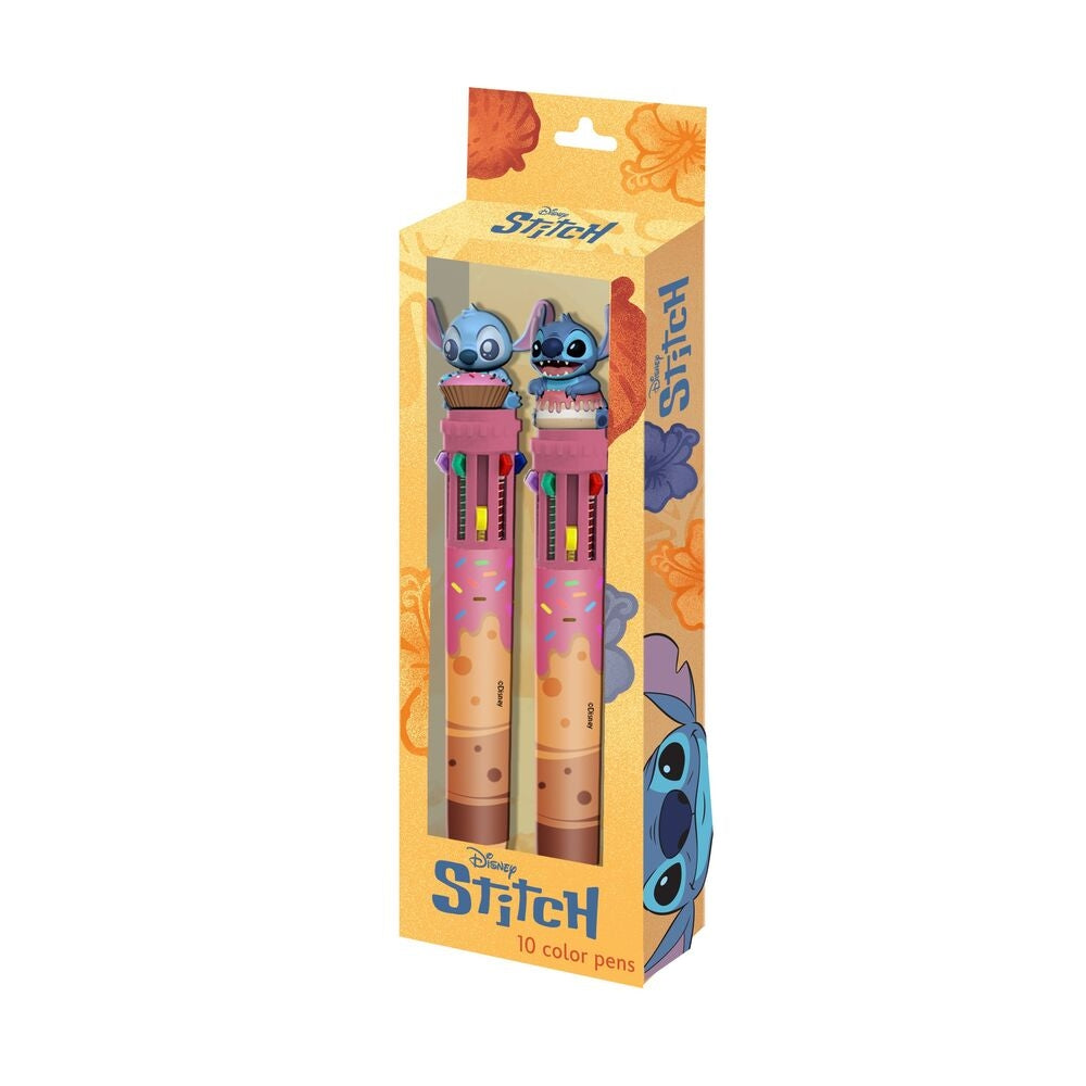 Stitch Pack med 2 pennor i 10 livfulla färger
