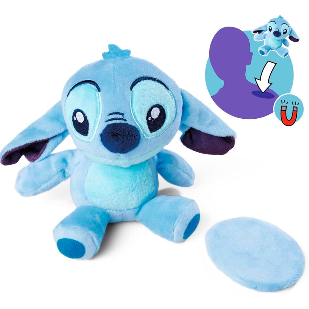 Stitch Plysch Toy Axelväska, 12 cm Storlek