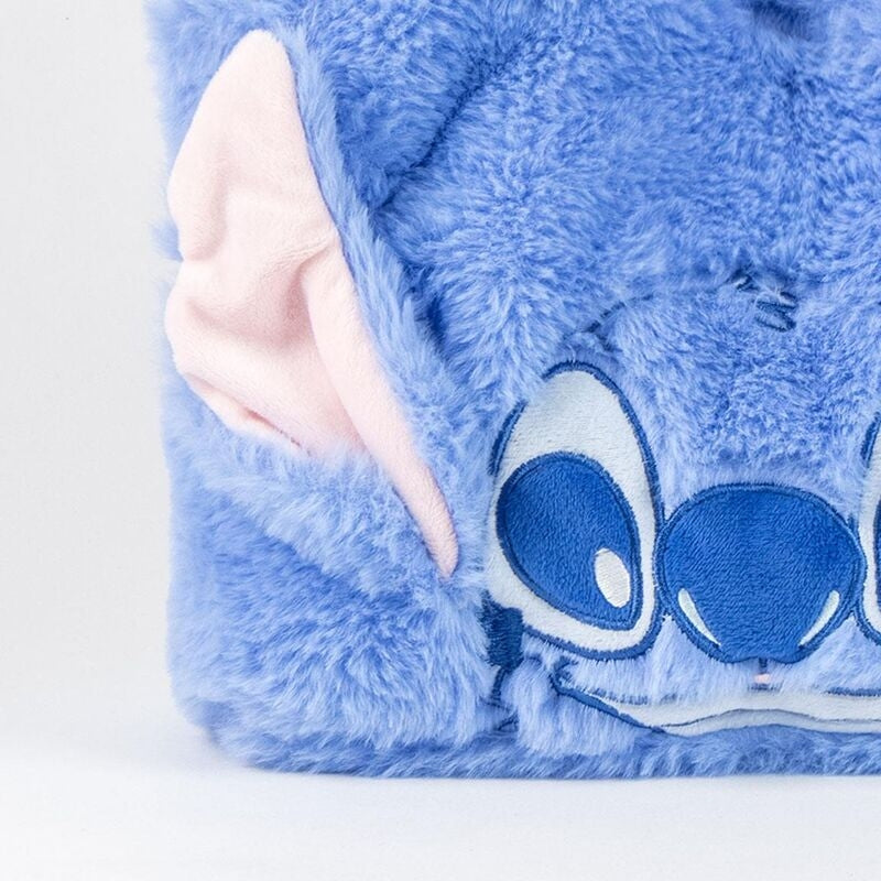 Stitch Plysch shoppingväska, mjukt material, perfekt för dagligt bruk
