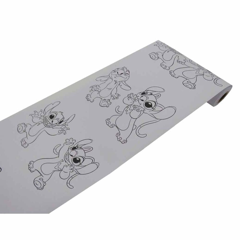 Stitch Roll & Go Coloring Station med bärbar design, enkel rengöring