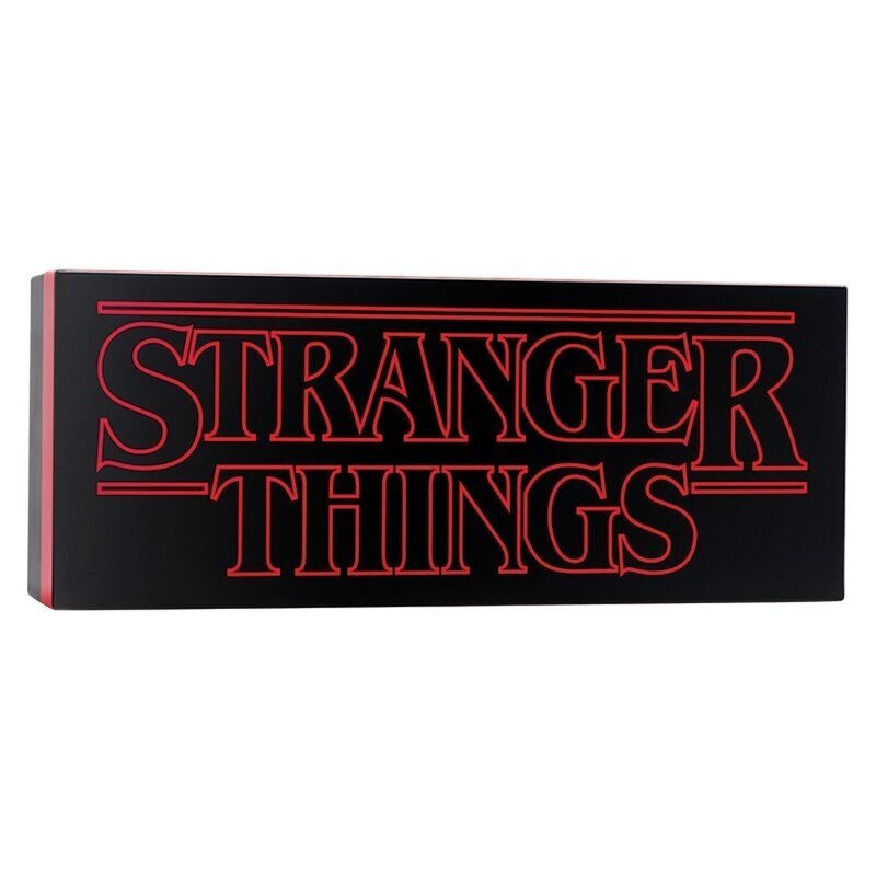 Stranger Things Logolampa – LED-lampa för heminredning