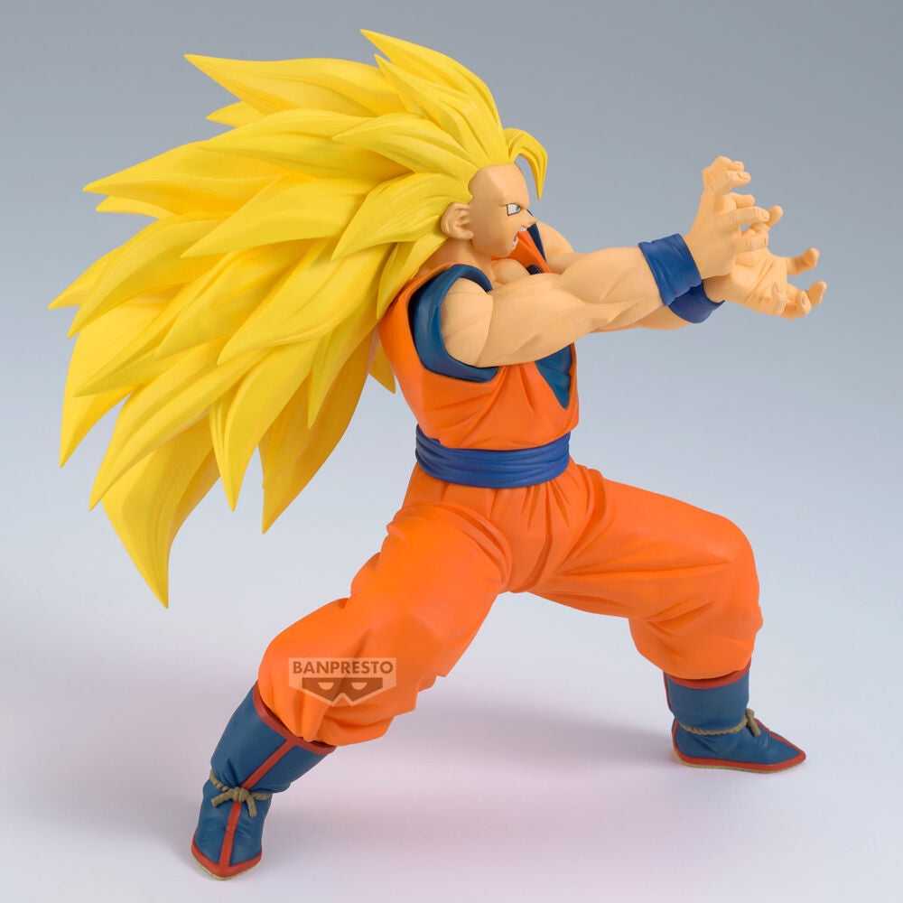 Super Saiyan 3 Goku vs Majin Buu figur, 16 cm samlarobjekt