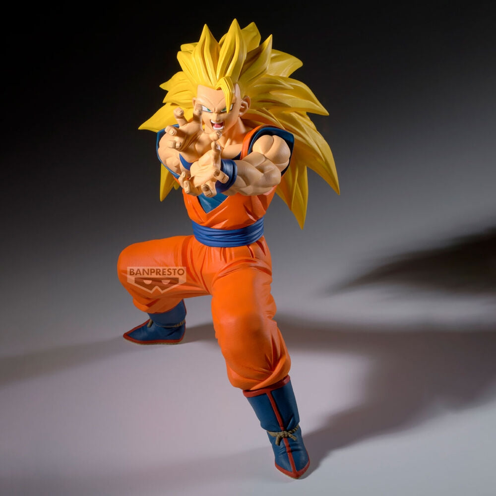 Super Saiyan 3 Goku vs Majin Buu figur, 16 cm samlarobjekt