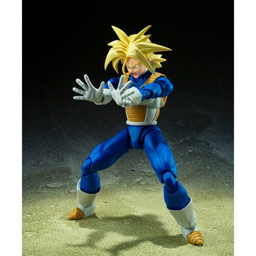 Super Saiyan Trunks S.H. Figuarts figur, 14 cm samlarobjekt