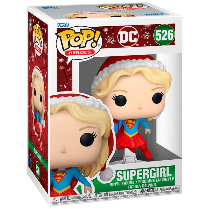 Supergirl Holiday Figur - DC Comics Samlarleksak