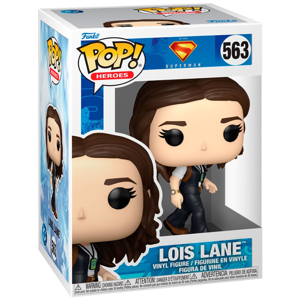Superman och Lois Lane POP-figurer - samlarleksaker i vinyl