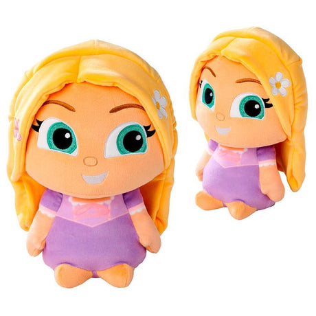 Tangled Rapunzel Plyschleksak 25 cm för barn, mjuk och gosig