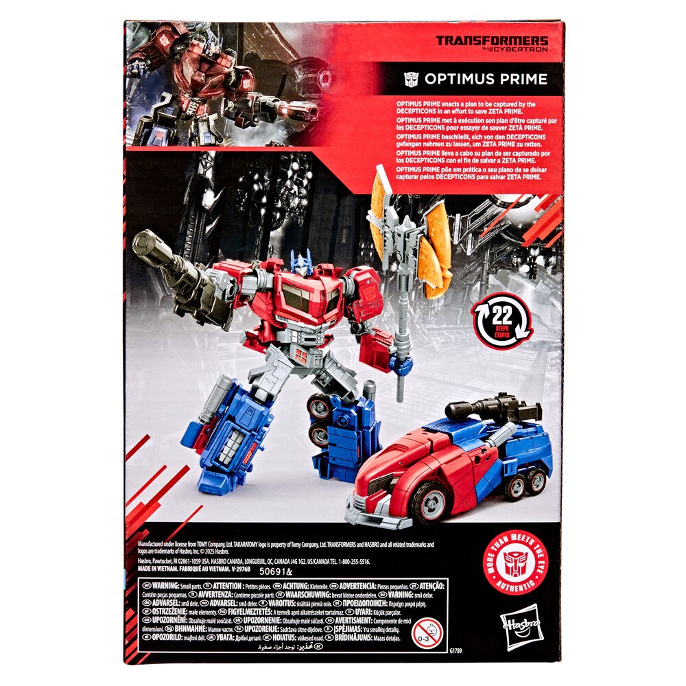 Transformers War of Cybertron Optimus Prime Figur 16,5 cm