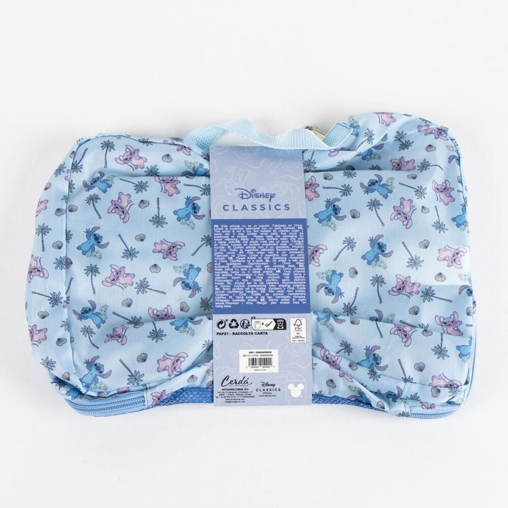 Travel Vanity Case för Disney Stitch Fans, kompakt design