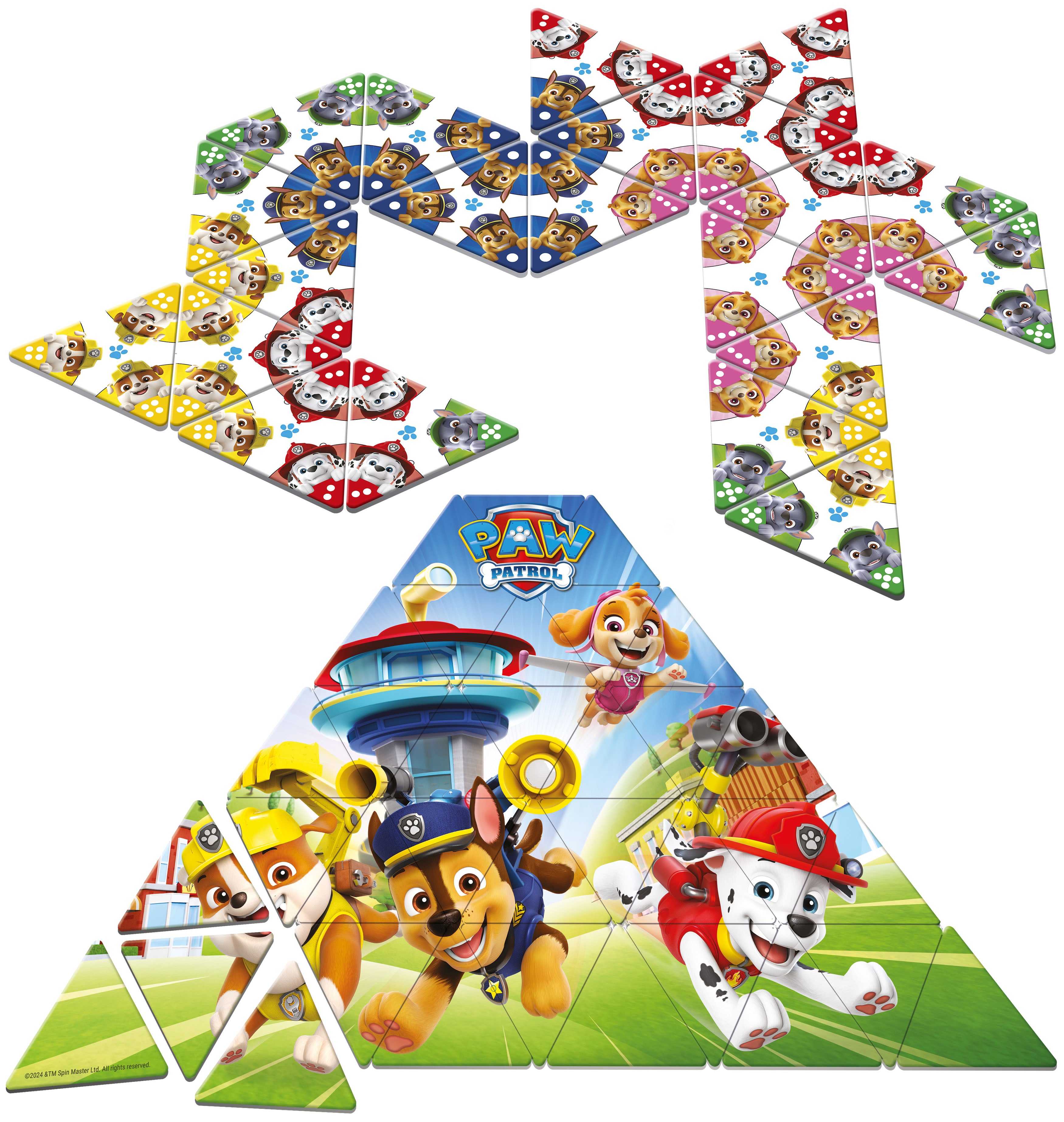 Triominos Junior Paw Patrol