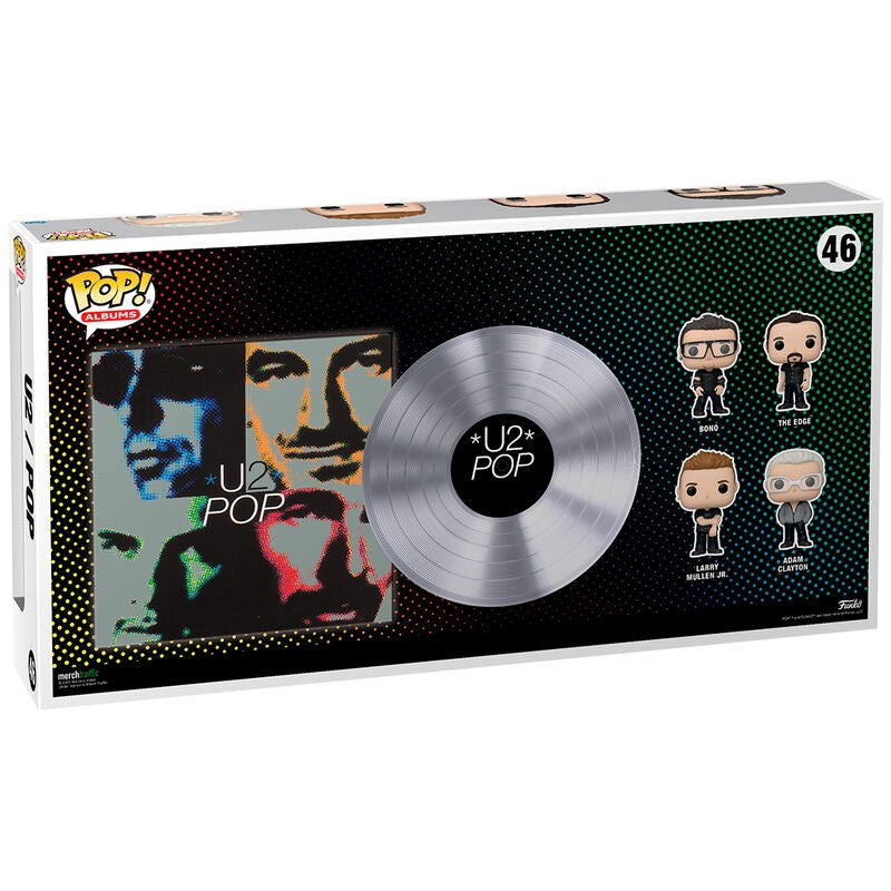 U2 Deluxe Pop Figure Album – Collectible Vinyl Display