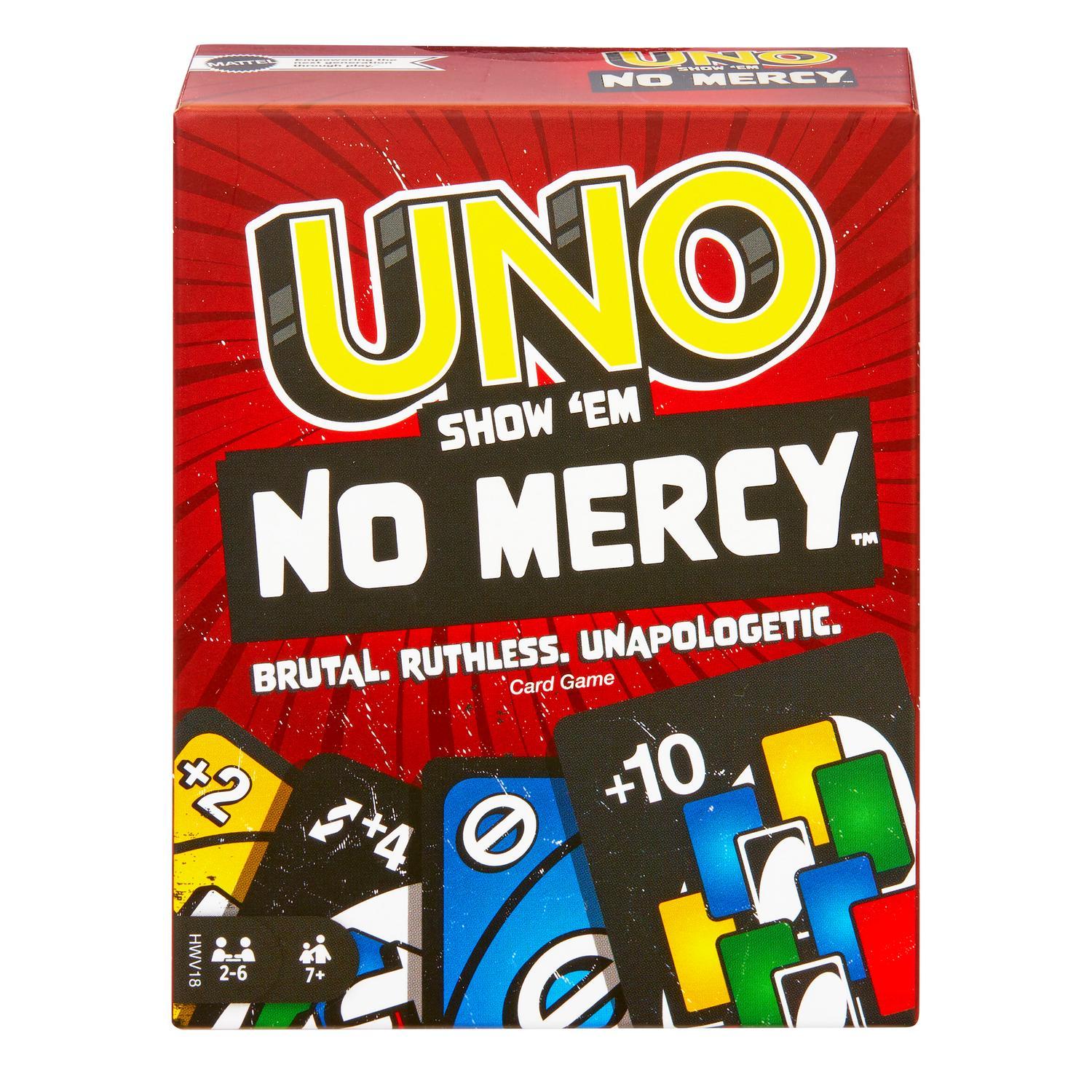 Uno No Mercy -Kortspel