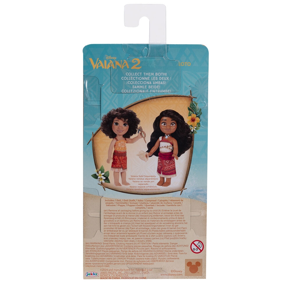 Vaiana Moana Doll 15cm - Perfekt för lek och samling