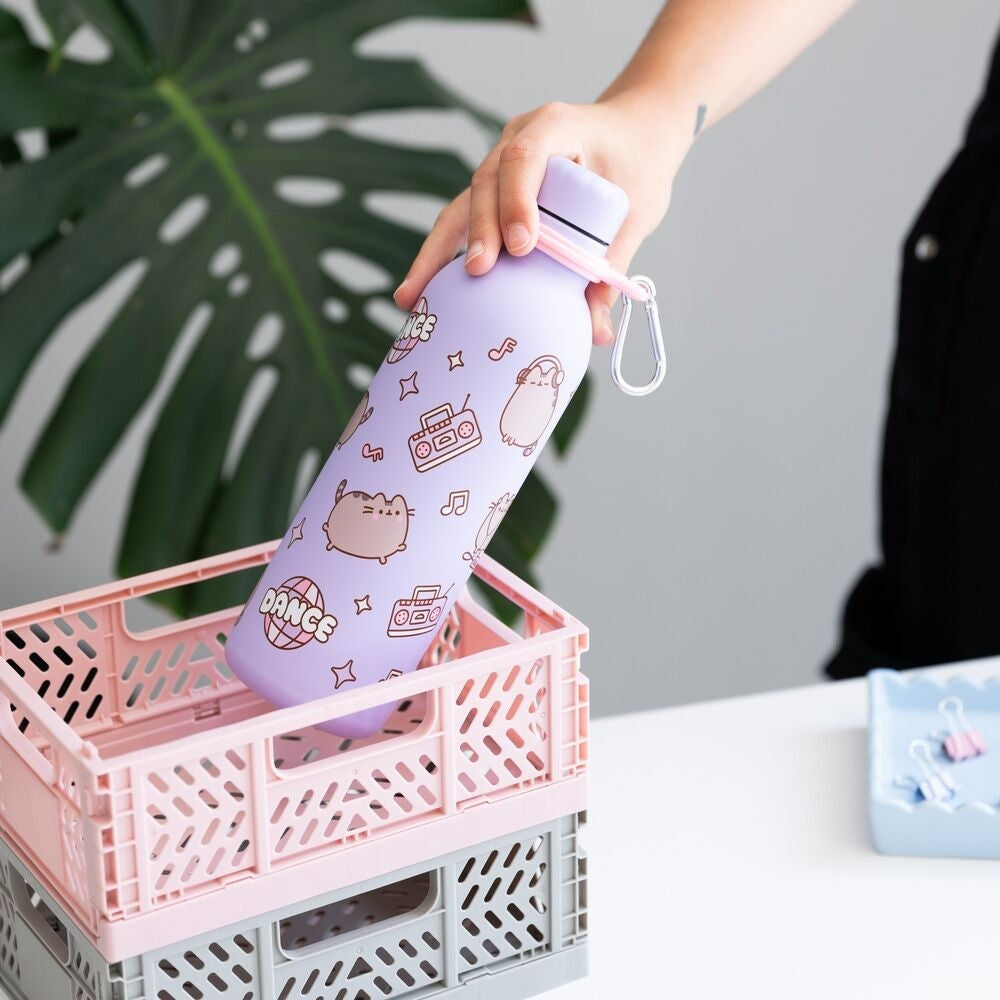 Vattenflaska i rostfritt stål 500 ml, hållbar och läcksäker