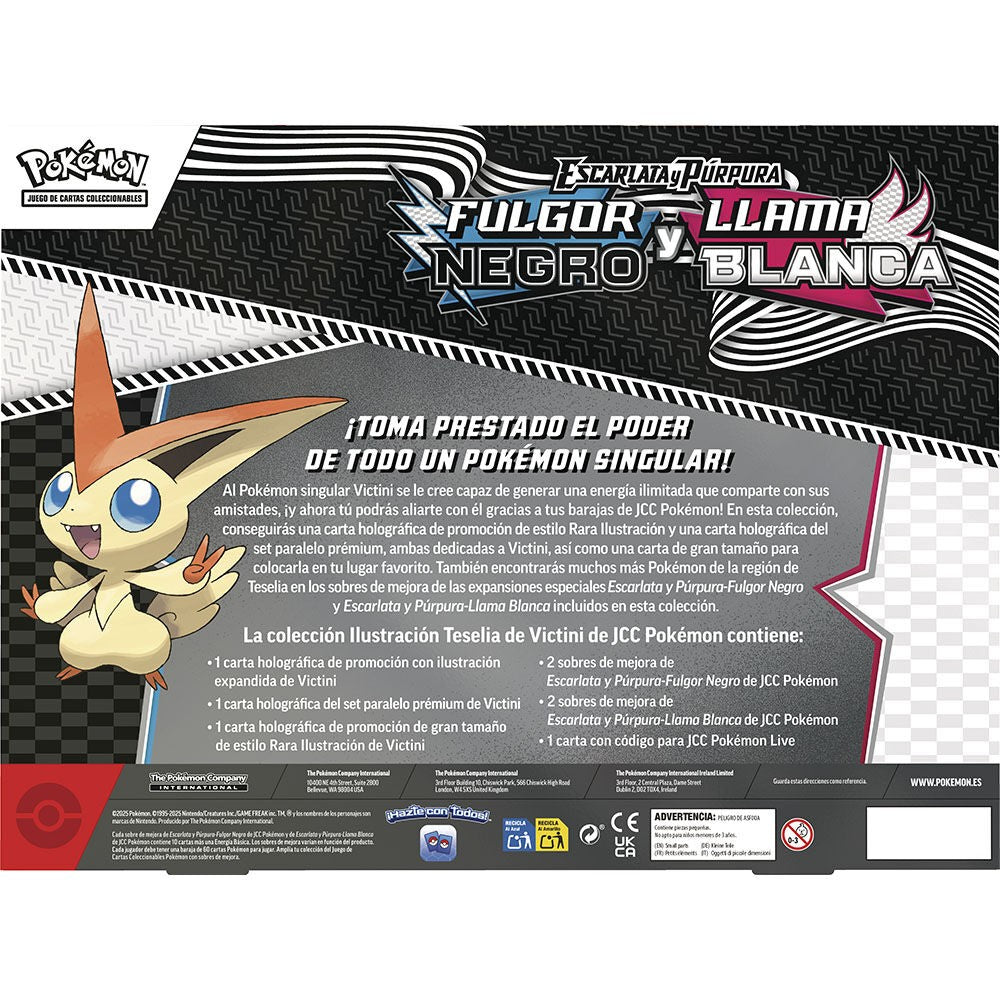 Victini Blister Set med samlarkort - Spanska utgåvan