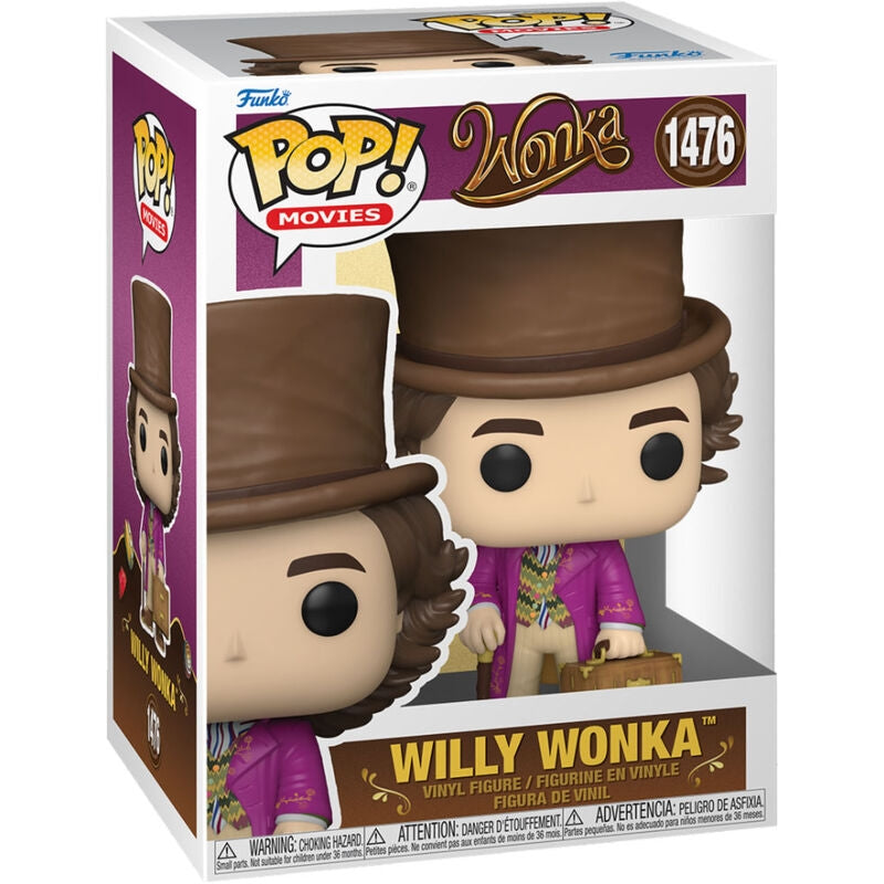 Willy Wonka popfigur - samlarbar vinylleksak, 4-tums