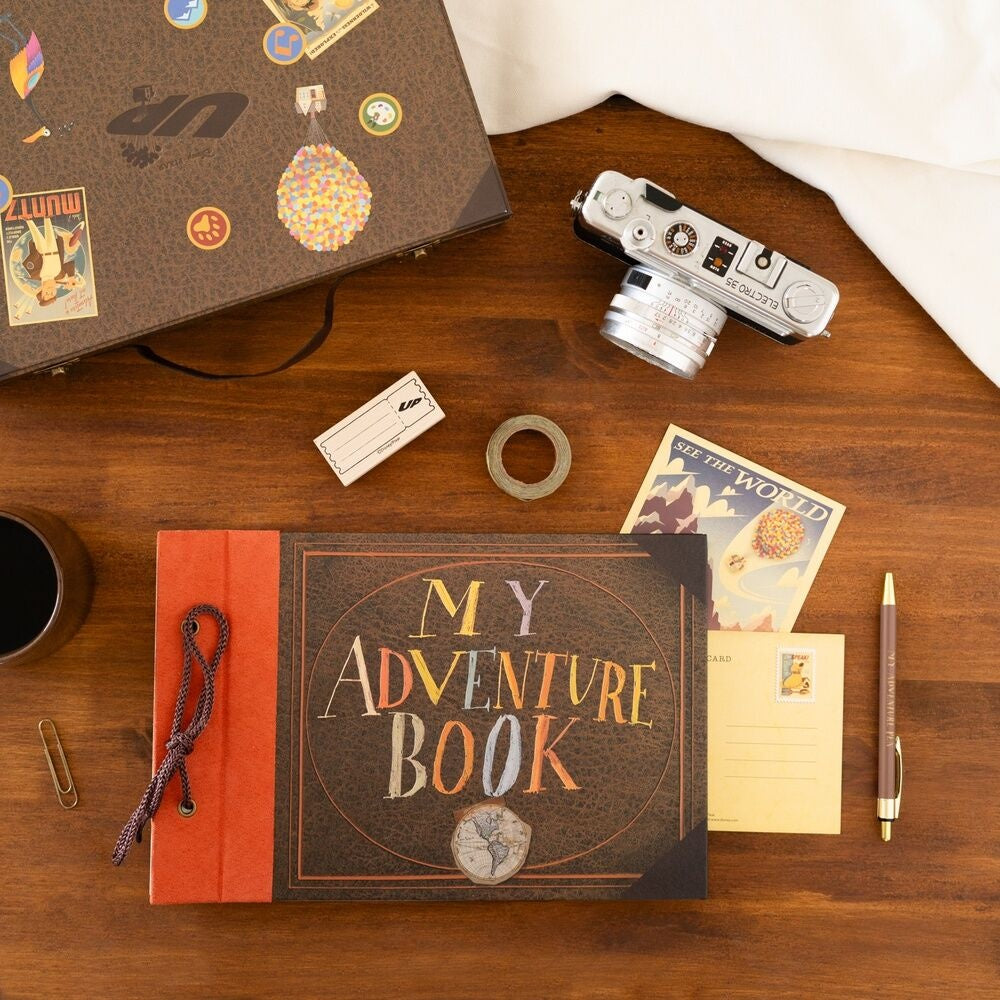 Äventyrsbok Scrapbook Portföljset för barn, 3 delar
