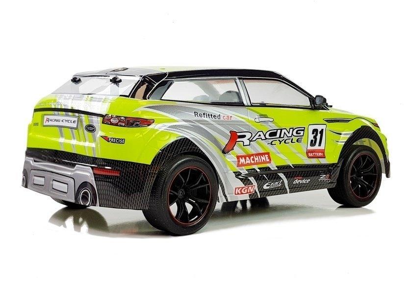 1:10 Grön R/C SUV - High-Speed Off-Road Adventure