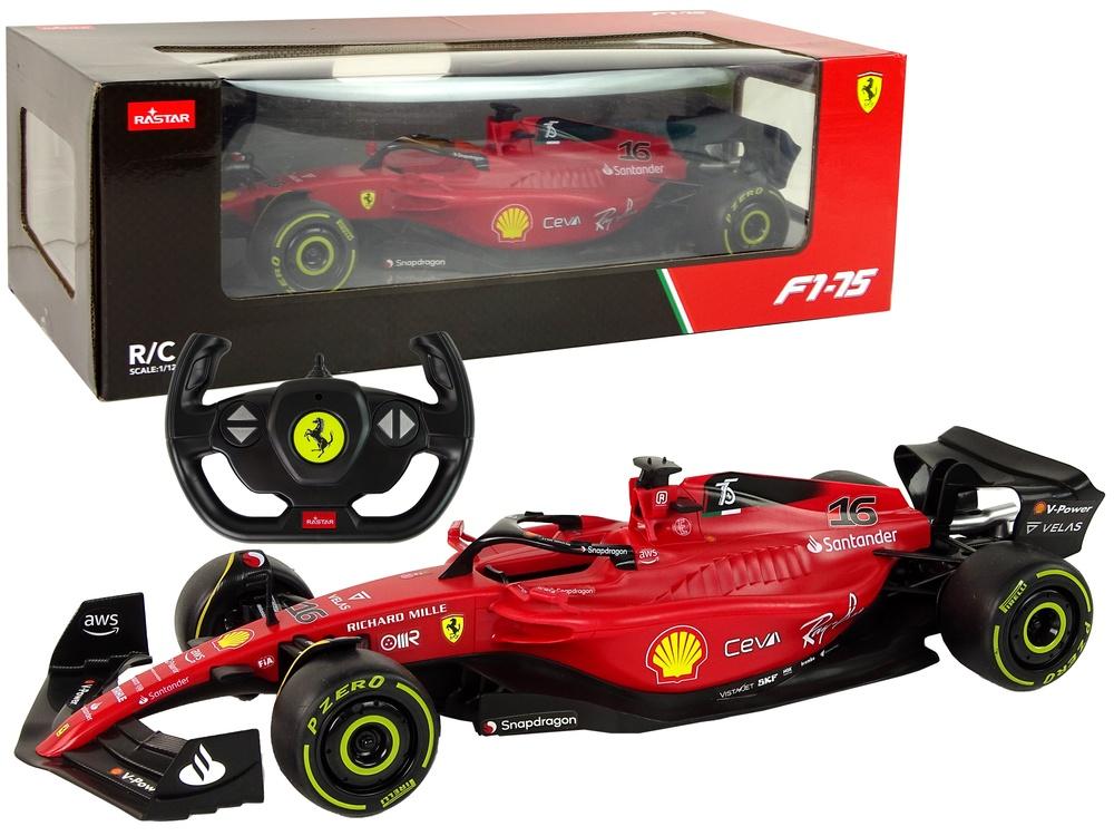 1:12 Röd Ferrari F1 R/C-bil med realistiska detaljer och kontroll