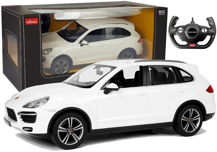 1:14 R/C Porsche Cayenne Turbo - Realistisk, snabb, vit